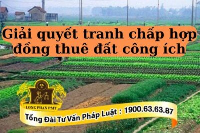Tư vấn hướng giải quyết tranh chấp hợp đồng thuê đất công ích
