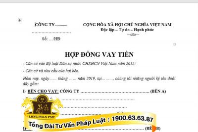 nhung dieu can biet khi lam hop dong vay tien