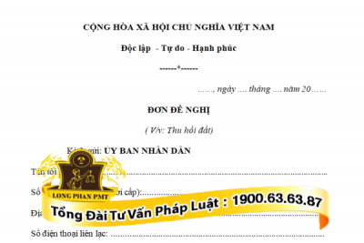 mau don de nghi thu hoi dat