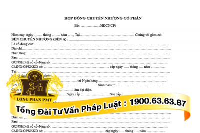 mau hop dong chuyen nhuong co phan