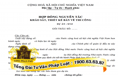 mau hop dong nguyen tac trong xay dung
