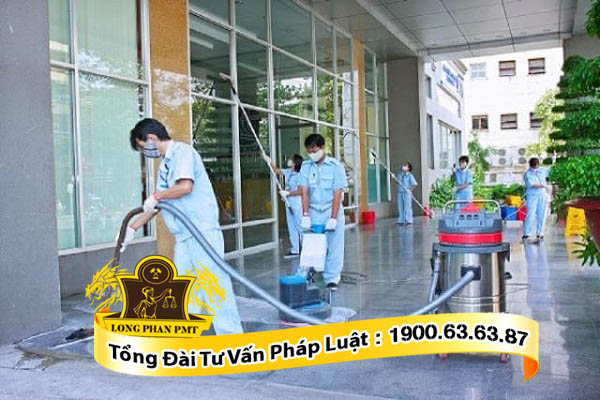 Trình tự xin giấy đăng ký dịch vụ vệ sinh công nghiệp