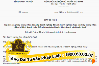 cung cap mau giay de nghi thay doi mau giay chung nhan doanh nghiep