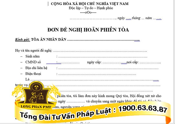 quy dinh ve viec hoan phien toa