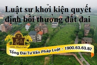 Luật sư khởi kiện quyết định bồi thường không thỏa đáng