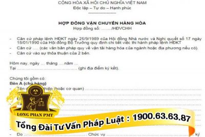 giai quyet tranh chap hop dong van chuyen mua ban hang hoa