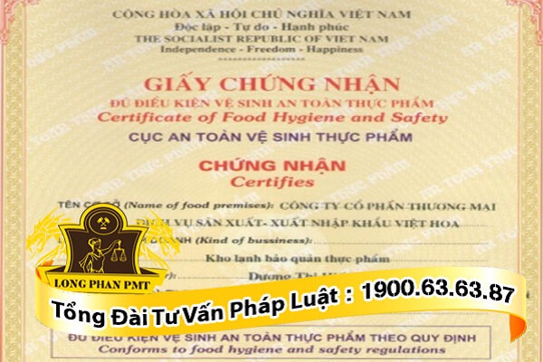 giay chung nhan an toan ve sinh thuc pham