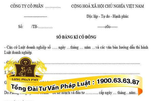 huong dan lap giay chung nhan co phan
