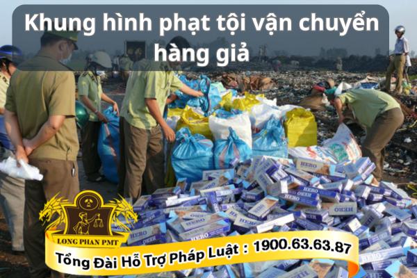 Hình phạt tội vận chuyển hàng giả