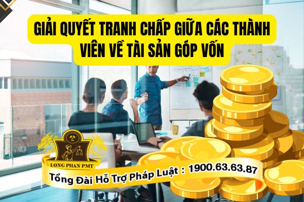 Hướng dẫn giải quyết tranh chấp giữa các thành viên về tài sản góp vốn