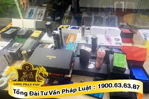 Bán thuốc lá điện tử có bị cấm không