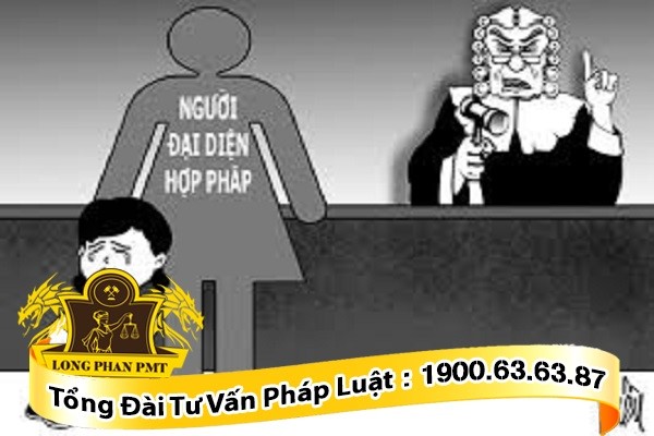 cha mẹ là đại diện của con chưa thành niên