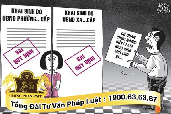 Khai sinh kết hợp nhận cha con có yếu tố nước ngoài thực hiện tại UBND cấp huyện