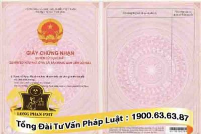 Sổ đỏ do vợ đứng tên