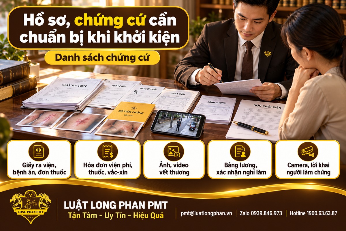 Hồ sơ, chứng cứ cần chuẩn bị khi khởi kiện đòi bồi thường vật nuôi cắn