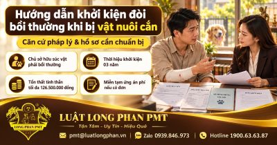 Hướng dẫn khởi kiện đòi bồi thường khi bị vật nuôi cắn: thời hiệu 03 năm, chủ vật nuôi bồi thường