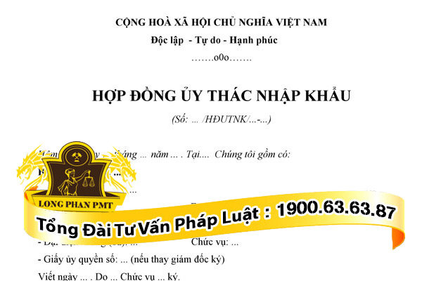 Hợp đồng uỷ thác thương mại