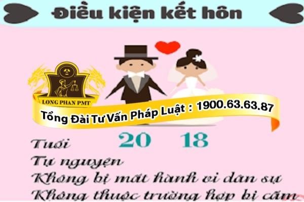 Kết hôn được coi là hợp pháp khi áp dụng đủ các điều kiện