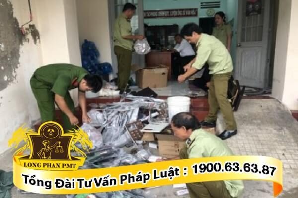 Thủ tục xử lý tang vật vi phạm hành chính