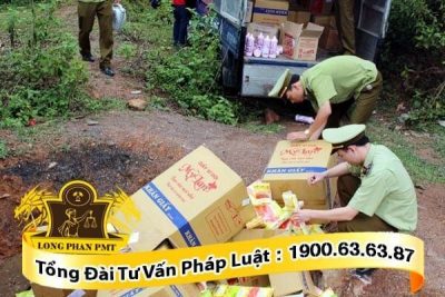 Thủ tục xử lý tang vật vi phạm hành chính