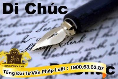 Di chúc giả mạo