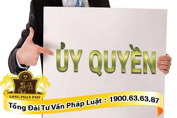 Pháp luật quy định về phạm vi ủy quyền