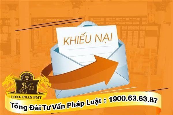 thu tuc khieu nai quyet dinh xu phat hanh chinh trai phap luat