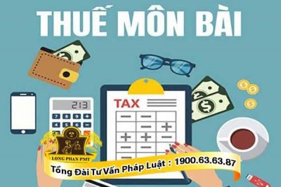 Nộp thuế môn bài đối với doanh nghiệp mới thành lập
