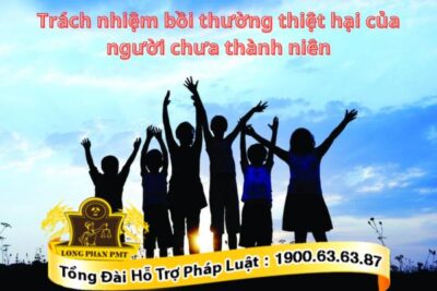 Bồi thường thiệt hại của người chưa thành niên