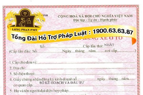 Mẫu giấy đề nghị cấp giấy phép kinh doanh vận tải bằng ô tô