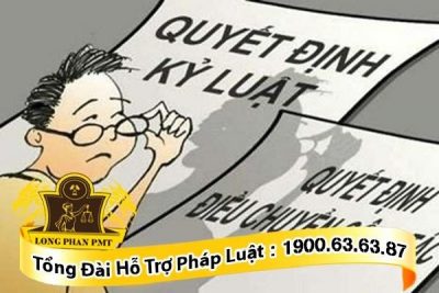 khiếu nại quyết định kỷ luật công chức