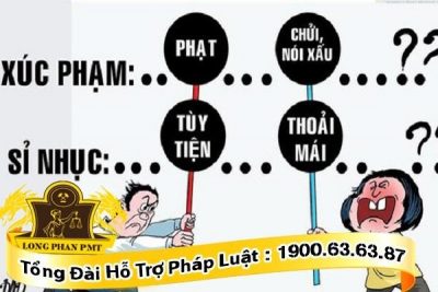 Xúc phạm danh dự nhân phẩm