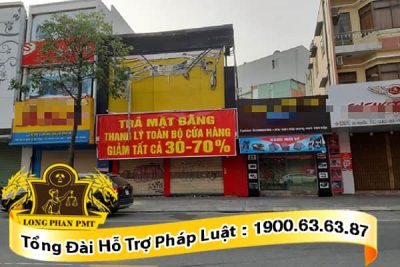 yêu cầu chấm dứt hợp đồng thuê mặt bằng