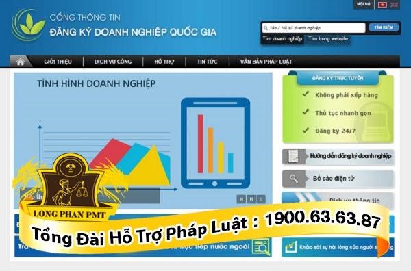 Cổng thông tin quốc gia về đăng ký doanh nghiệp