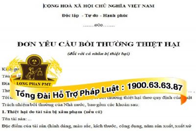 Khởi kiện bồi thường thiệt hại khi bên cung ứng dịch vụ làm mất giấy tờ, tài liệu