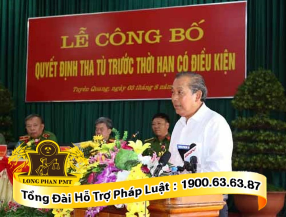 Tha tù trước thời hạn có điều kiện