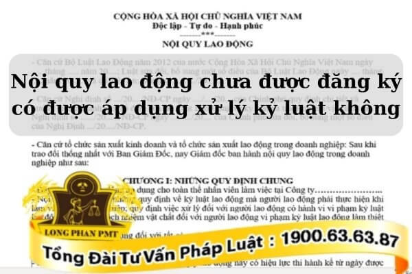 Quy định về xử lý kỷ luật lao động