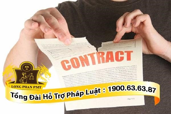 huỷ bỏ hợp đồng mua bán