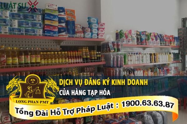 Dịch vụ đăng ký kinh doanh cửa hàng tạp hoá của Luật Long Phan