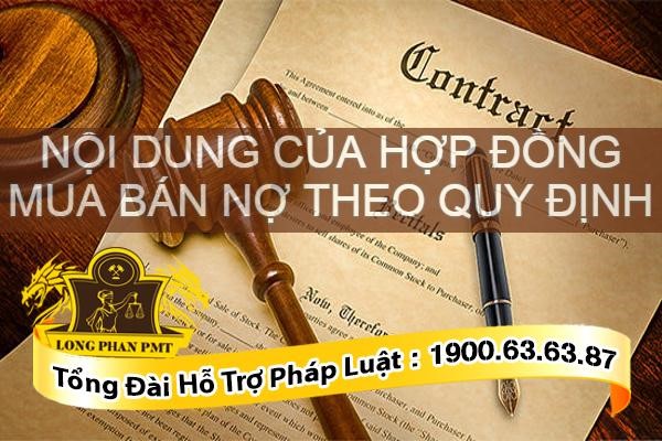 Nội dung hợp đồng mua bán nợ