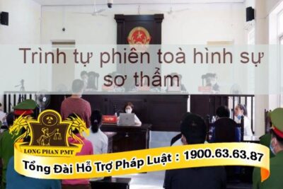 Phiên tòa hình sự sơ thẩm