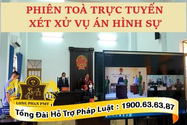 Tòa án nhân dân được tổ chức xét xử trực tuyến từ 112022  Pháp luật   Vietnam VietnamPlus