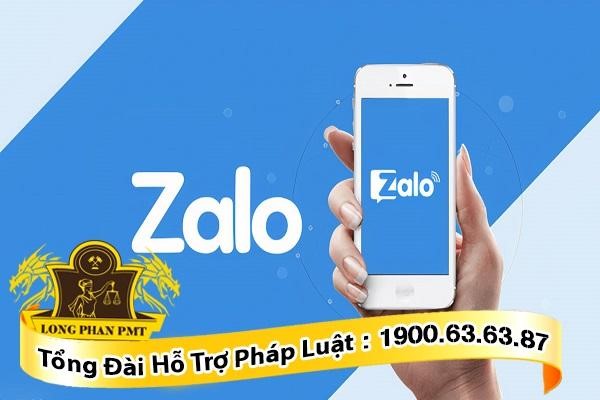 Tư vấn pháp luật miễn phí qua zalo