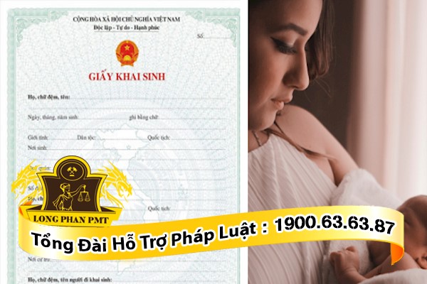 Đăng ký khai sinh cho con ngoài giá thú