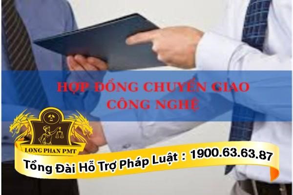 Hợp đồng chuyển giao công nghệ