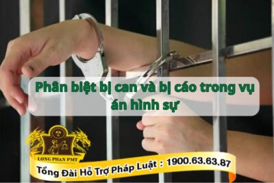 Sự khác nhau của bị can, bị cáo trong vụ án hình sự