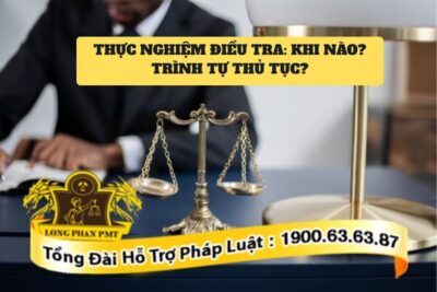 Ai có quyền yêu cầu thực nghiệm điều tra?