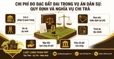 Chi phí đo đạc đất đai trong vụ án dân sự và nghĩa vụ tạm ứng, chịu chi phí sau cùng.