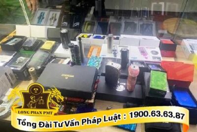 Xử lý hành vi mua bán thuốc lá điện tử