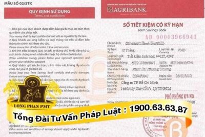 Rút tiền từ sổ tiết kiệm